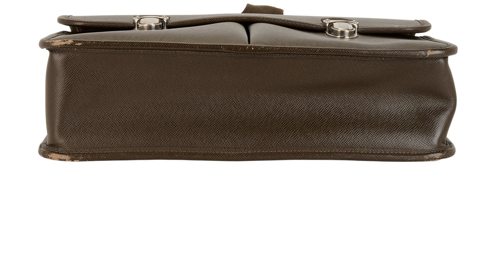Briefcase, &pound;395, Handbags, Brown, Leather, Top view